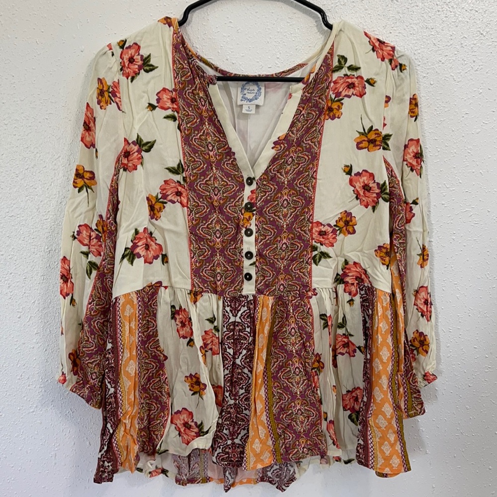 Blue Rain Blouse